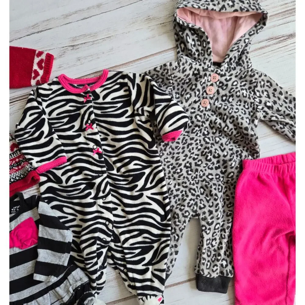 Infant Girl Winter Bundle sz 3M